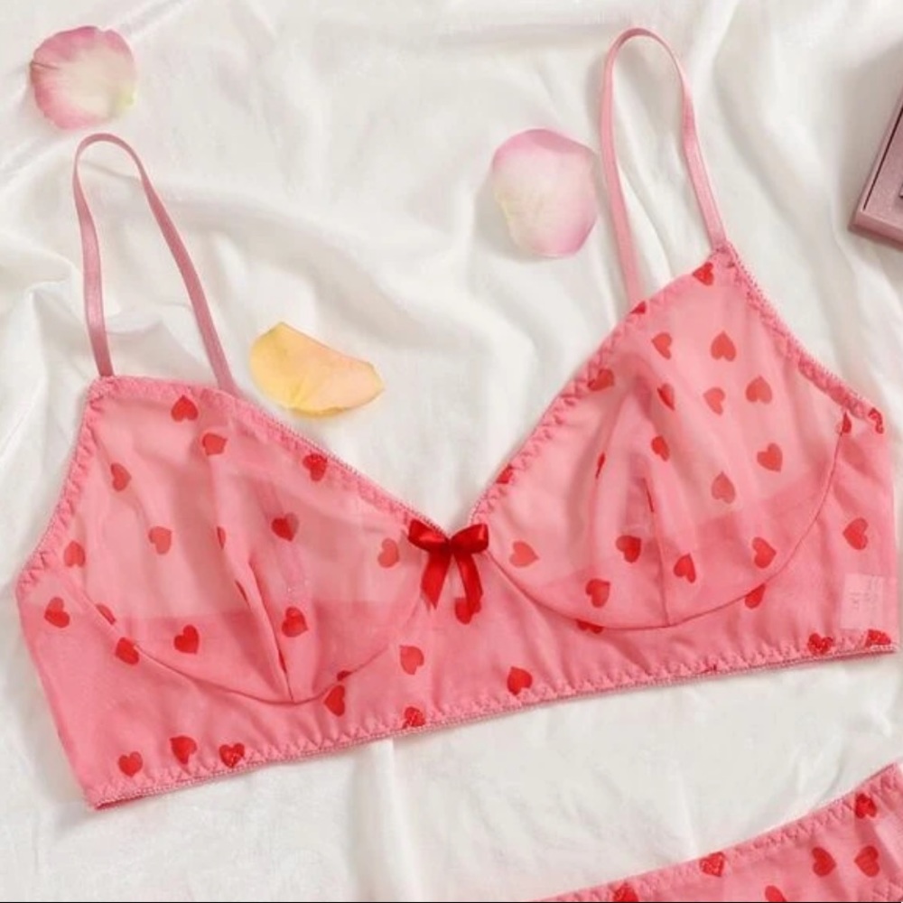 Valentines lingerie top